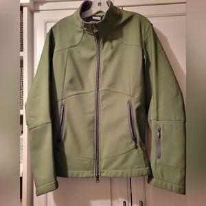 Womens Nike Green Softshell Jacket XL